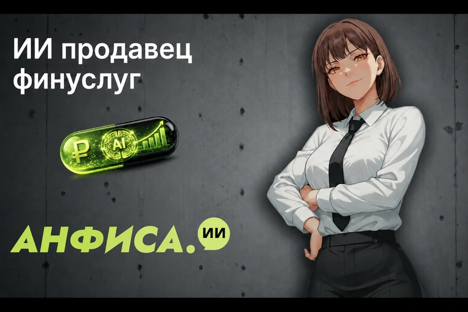 Анфиса.ИИ — ИИ-продавец финансовых услуг
